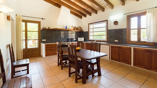 Villa Olive Sa Pobla Kitchen