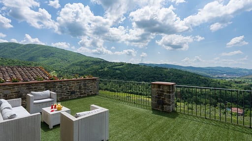 Villa Olivi Terrasse/Veranda