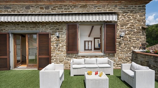 Villa Olivi Terrasse/Veranda