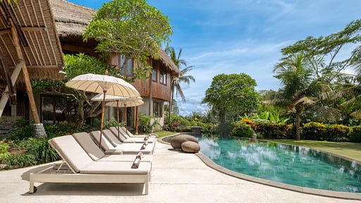 Villa Omah Padi Piscina