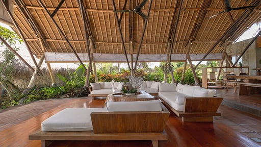 Villa Omah Padi Salón