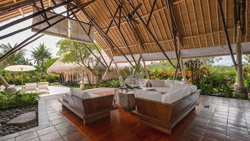 Villa Omah Padi Salón