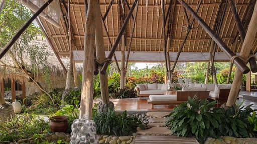 Villa Omah Padi Salón