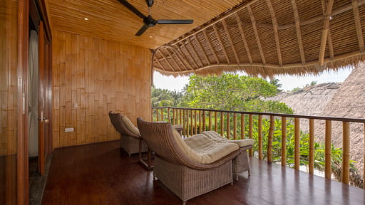 Villa Omah Padi Terraza/balcón