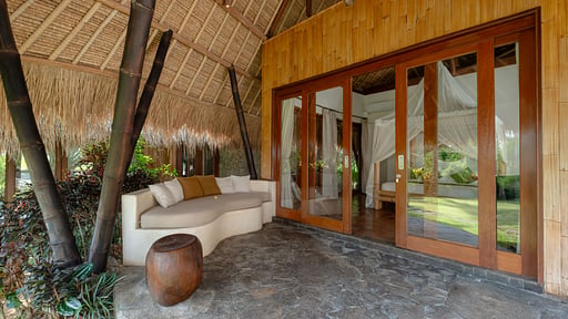 Villa Omah Padi Terraza/balcón