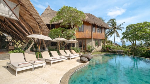 Villa Omah Padi Piscina