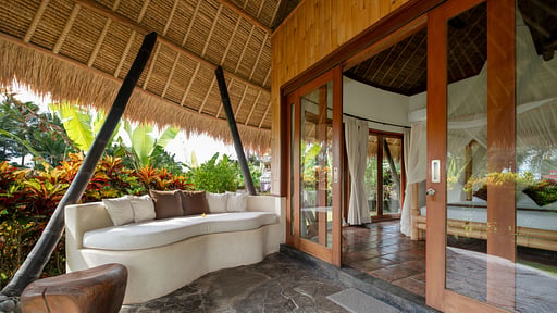 Villa Omah Padi Terraza/balcón