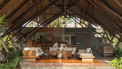 Villa Omah Padi Salón