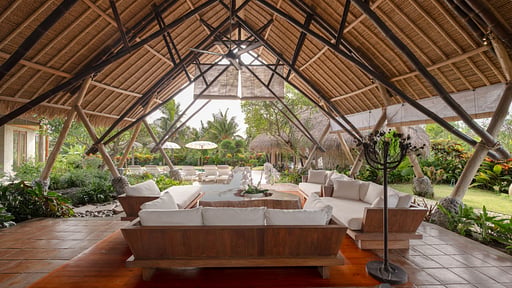 Villa Omah Padi Salón