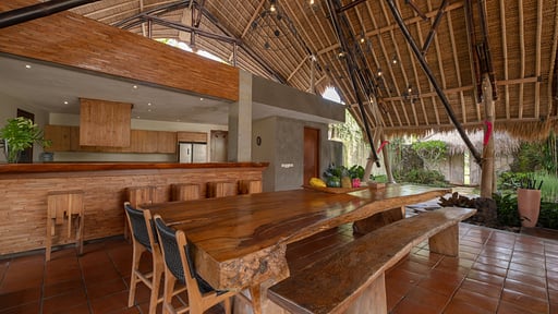 Villa Omah Padi Zona de comedor