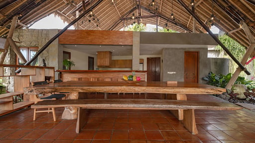 Villa Omah Padi Zona de comedor