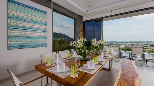 Villa Omari Обеденная зона