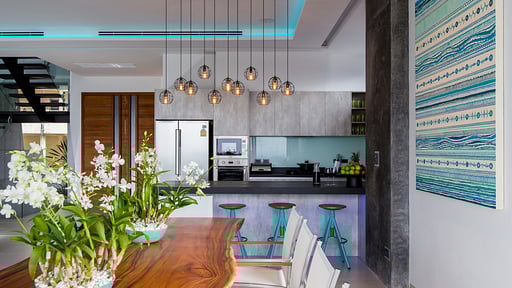 Villa Omari Обеденная зона