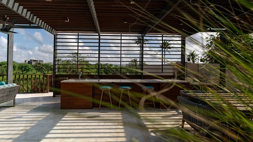 Villa Omekai Rooftop lounge
