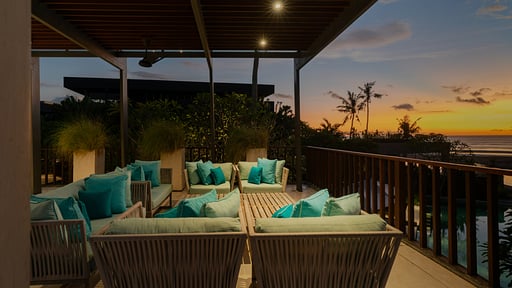 Villa Omekai Rooftop lounge