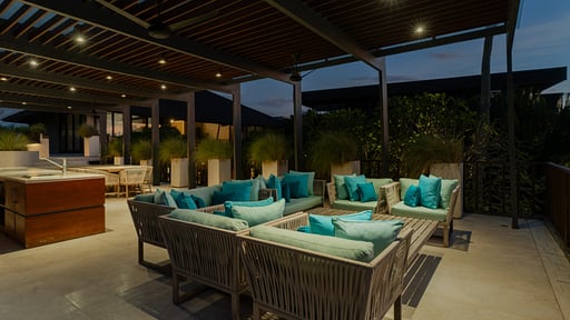 Villa Omekai Rooftop lounge