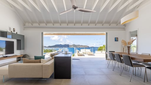 Villa Only View Woonkamer