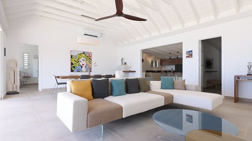 Villa Only View Woonkamer