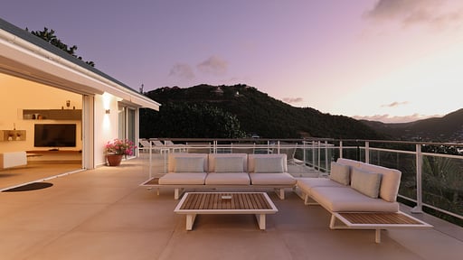 Villa Only View Terras/Veranda