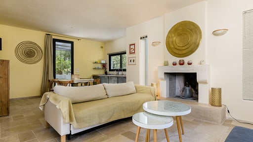 Villa Opale Woonkamer