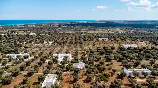 Villa Opale Drone foto's