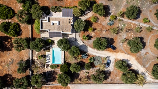 Villa Opale Drone foto's
