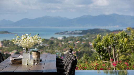 Villa Orca Dining area