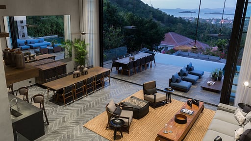 Villa Orca Living room