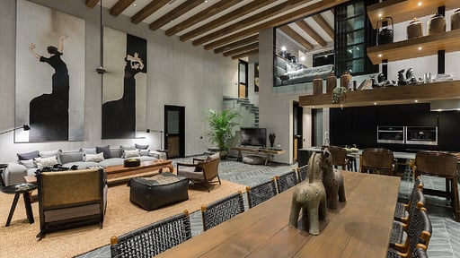 Villa Orca Dining area