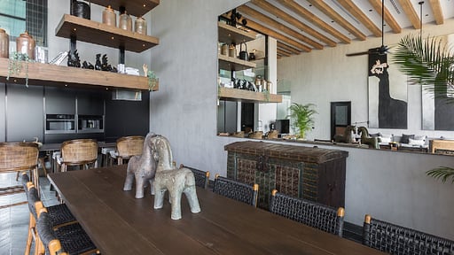 Villa Orca Dining area