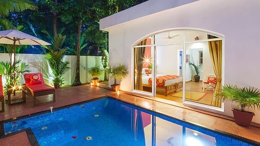 Villa Orchid Marari Swimming pool