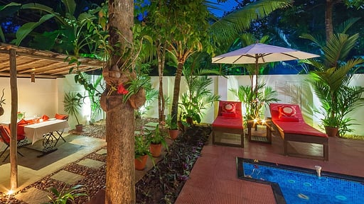 Villa Orchid Marari Swimming pool
