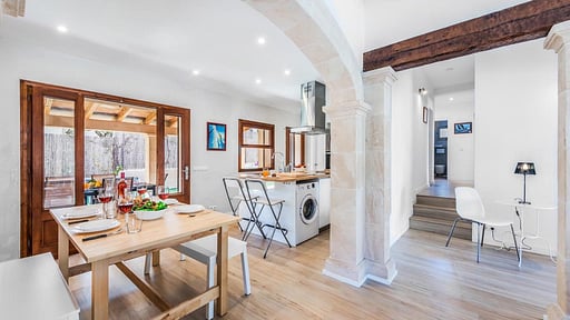 Villa Orell Planas Zona pranzo