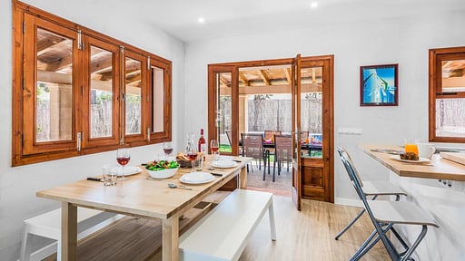 Villa Orell Planas Zona pranzo