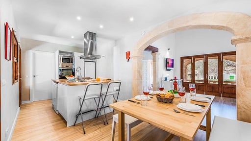 Villa Orell Planas Zona pranzo