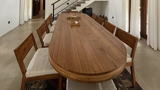 Villa Origin Dining area