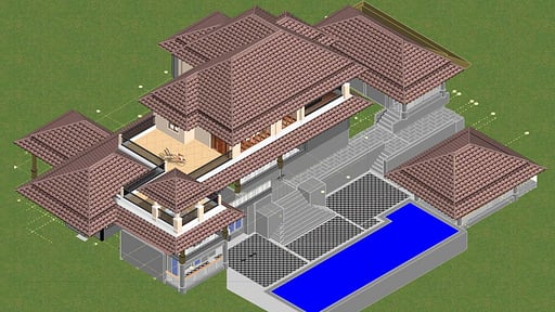 Villa Oriole Схема помещений