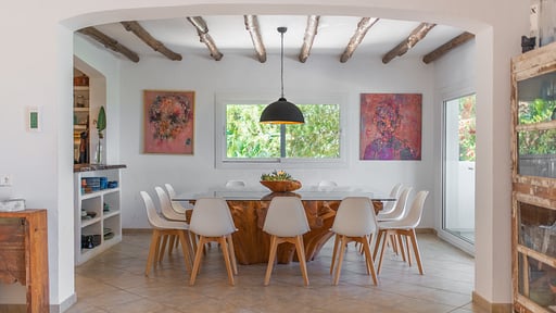 Villa Orionte Zona de comedor