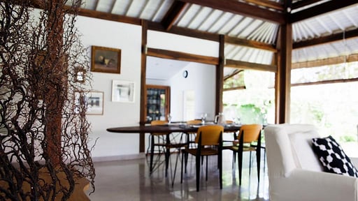 Villa Padawan Dining area