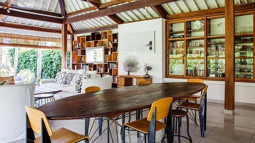 Villa Padawan Dining area