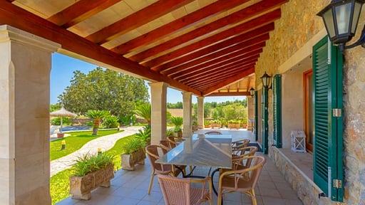 Villa Padilla Dining area