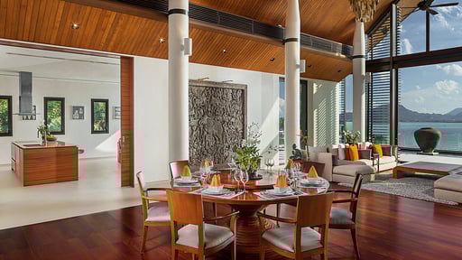 Villa Padma Zona pranzo 1