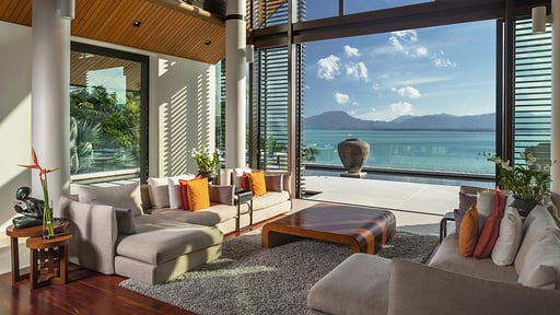 Villa Padma Soggiorno 1