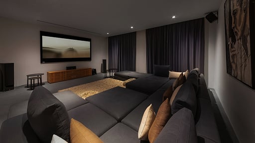 Villa Padma Media room