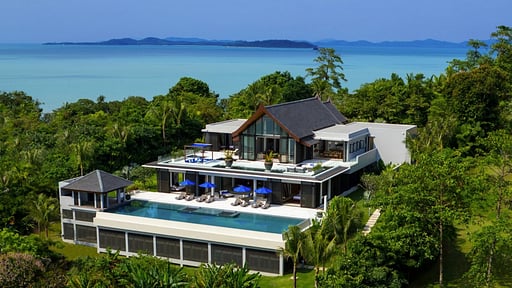 Villa Padma Foto drone