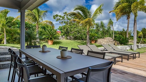 Villa Pajoma Terrasse/Veranda