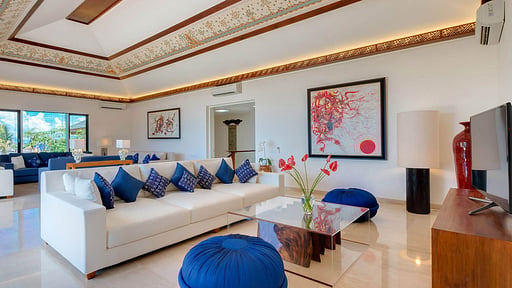 The Pala Villa Living room