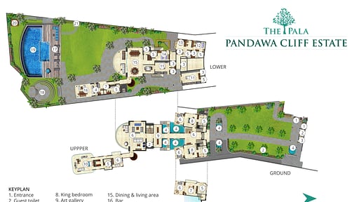 The Pala Villa Floor plan