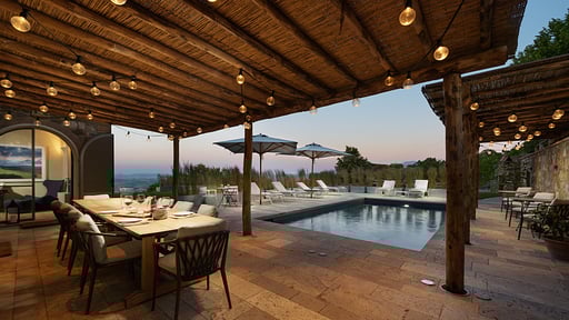 Villa Palazzetta Salle à manger 2