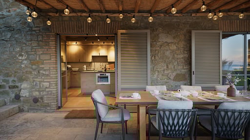 Villa Palazzetta Salle à manger 2